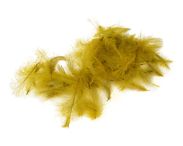 Flydressing peremium CDC Golden Olive Högkvalitativ CDC i naturliga färger 