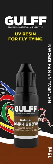 Gulff Realistic Color 15ml Natural Nymph Brown 