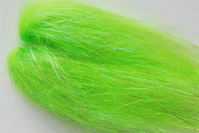 Hedron Wing´n Flash Fluo Chartreuse Mjuk och lätt flashabou 