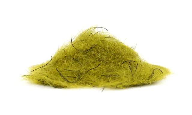 Hareline Hare'e Wiggle Dub #384 Yellow Olive 