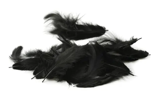 Hareline Metz Soft Hackle #11 Black 