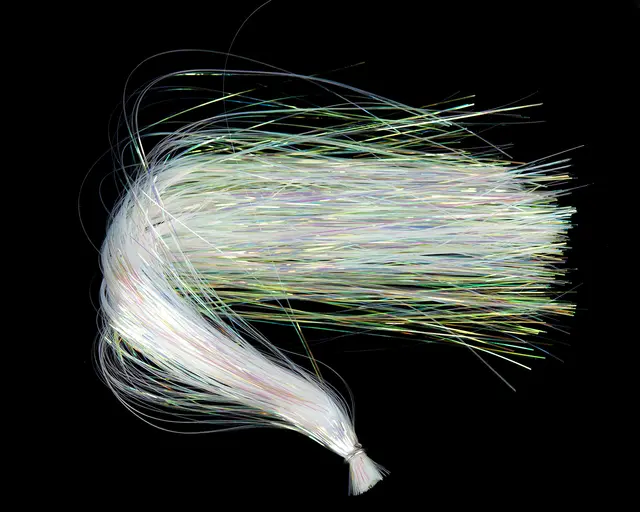 Hedron Flashabou pearl Syntetiskt material till flugbinding 