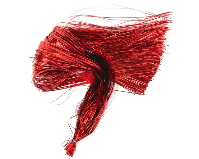 Hedron Flashabou red Syntetiskt material till flugbinding 