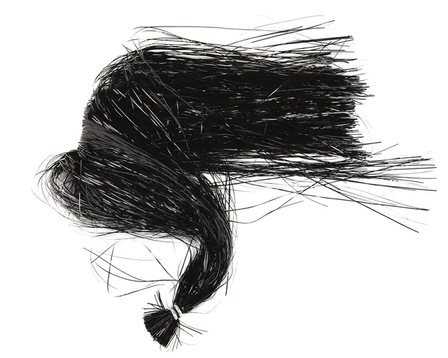 Hedron Flashabou black Syntetiskt material till flugbinding 