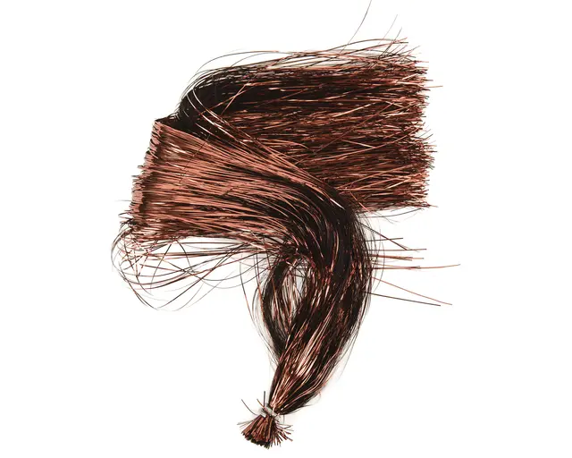 Hedron Flashabou bronze Syntetiskt material till flugbinding 