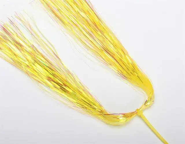 Hedron Flashabou Magnum Pearl Dyed Yellow 