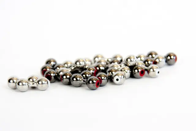 I-Balz - Black Nickel/Red Eye 4mm 