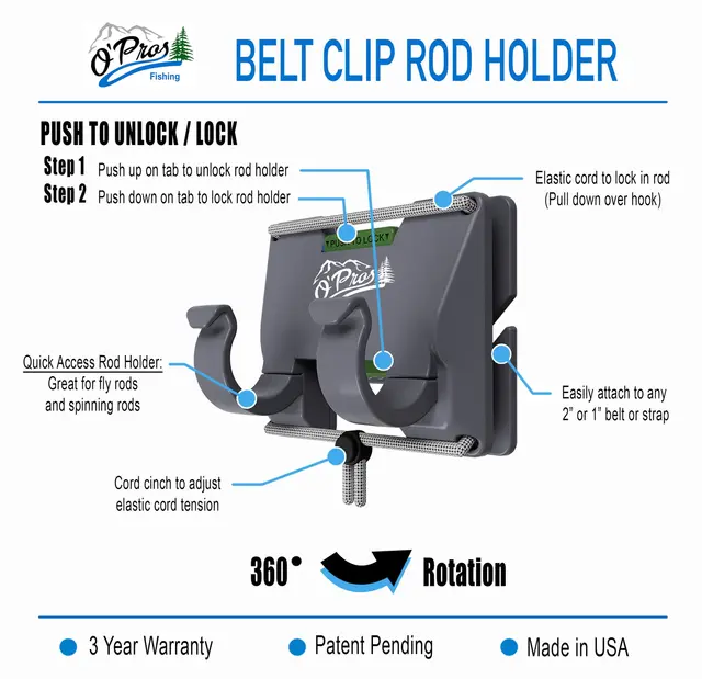 O'Pros 3rd Hand Rod Holder 