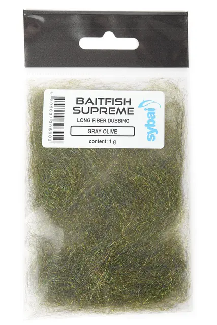 Sybai Baitfish Supereme Gray Olive Superdubbning för fiskimitationer 