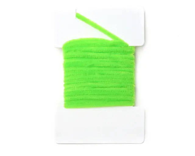 Textreme Round Chenille 2mm F Chartreuse Chenille av hög kvalitét 