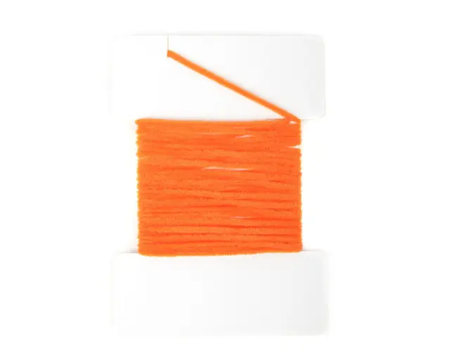 Textreme Suede Chenille Orange Chenille av hög kvalitét 
