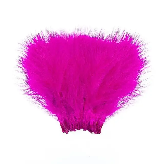 Wapsi Wolly Bugger Marabou Fl.Cerise Marabou av hög kvalitet 