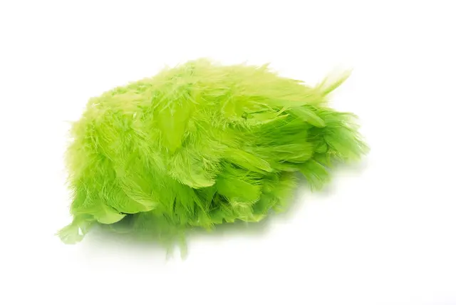 Wapsi Schlappen Short Highlander Green Kvalitetsfjädrar för flugbindning 