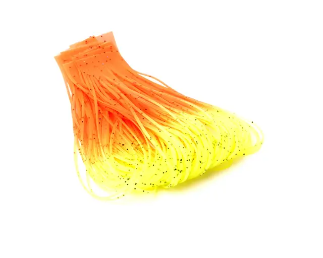 Wapsi Sili Legs Fire tip Chartreuse/Fire orange 