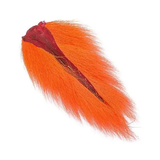 Wapsi Bucktail Fluo Fire orange Naturdubbing 