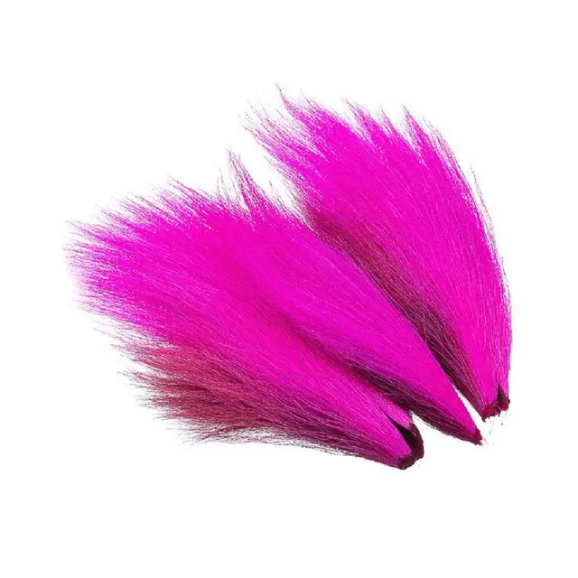 Wapsi Bucktail Piece Fluo Pink Högkvalitativ bucktail 
