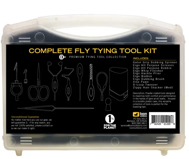 Loon Complete Fly Tying Tool Kit 