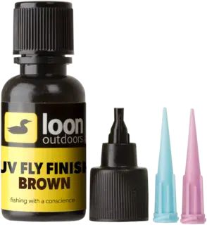 Loon UV Fly Finish Brown