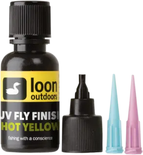 Loon UV Fly Finish Hot Yellow