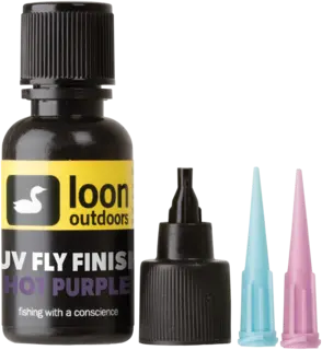 Loon UV Fly Finish Hot Purple