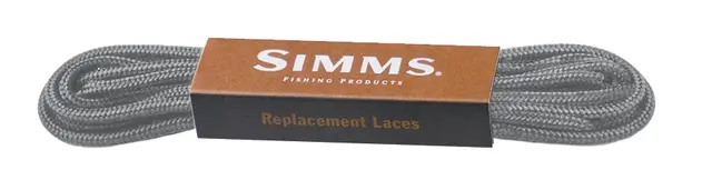 Simms Replacement Laces Pewter 