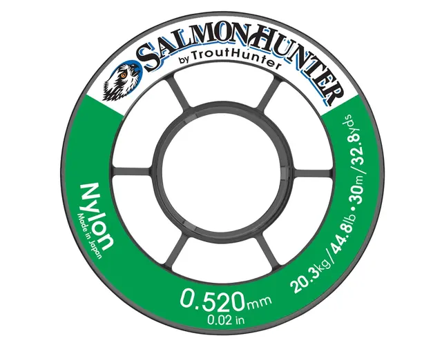 TH SalmonHunter Nylon Tippet 0,285 mm 50 meter 