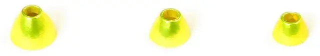 FITS Tungsten Cones Yellow Met XS Frödin Flies 