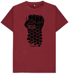 Frödin Organic Wild Salmon Tee Red Wine