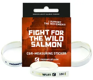 CRMS-B ‘Wild Salmon’ C&amp;R Measuring Stick Fr&#246;din Flies, Black