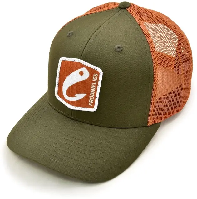 Frödin Logo Trucker Cap Loden/Jaffa 