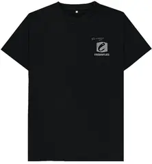 Frödin Organic Salmon Fishing Logo Tee Black