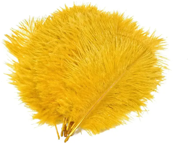 Frödin Ostrich Hackles Lion Yellow Lion Yellow 