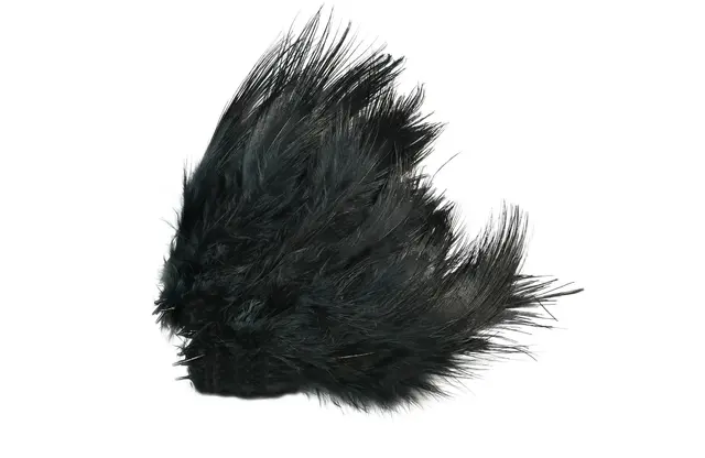 Frödin Pheasant Rump Feather Charcoal Charcoal Black 
