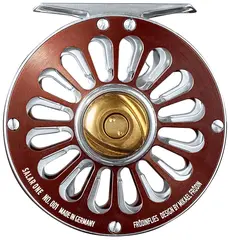 Frödin Salar Burgundy Reel Klassiske fluesneller for laksefiske