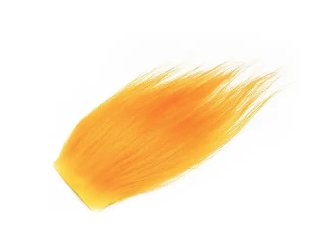Frödin Samurai Hair Sunburst Yellow Hårmateriale av geit for fluebinding 