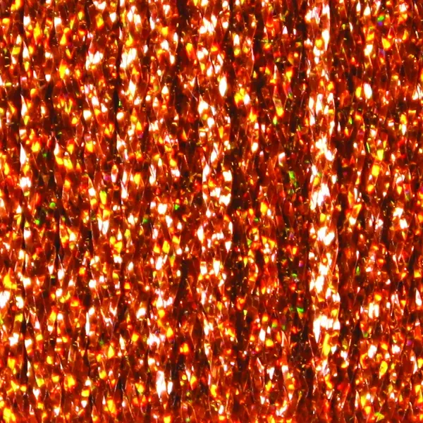 SSS Holo Braid Hot Orange In Flames Frödin Flies 