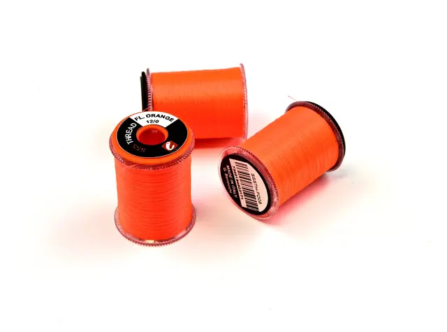 SSS Tying Thread Fl. Orange 12/0 Frödin Flies 
