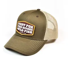 Frödin Free Rivers &amp; Wild Fish Trucker Brown/Tan