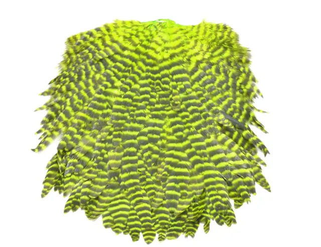 Futurefly Signature Hen Saddle Chartreuse Grizzly 