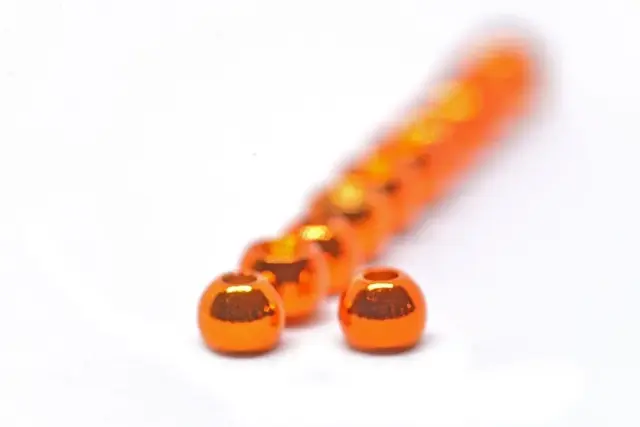 FF Brass Beads 5mm - Met. Golden Orange FutureFly 