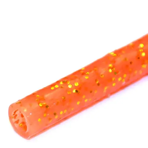 FF Tube 3mm Soft Glitter Orange/Orange Glitter 