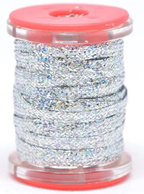 FF Metallic Flatbraid Mach 2 Old Silver 