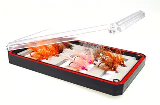 FF Mojn Flies Assortment 10 fluer i boks til sj&#248;&#248;rretfiske