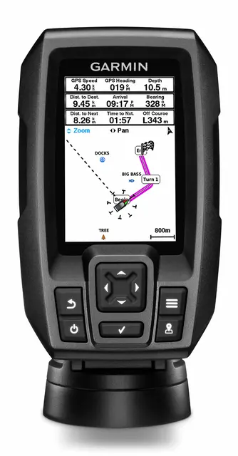 Garmin Striker 4 med svinger Bransjeledende ekkoloddteknologi 