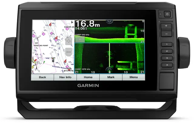 Garmin ECHOMAP™ UHD 72sv med/ GT56UHD-TM-svinger 