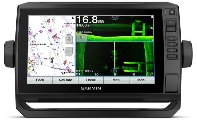 Garmin ECHOMAP™ UHD 92sv uten svinger Sollysvennlig berøringsskjerm & CHIRP 