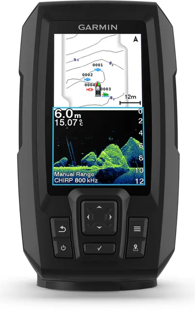 Garmin Striker Vivid 4cv GT20TM-givare 4" färgskärm och GT20-TM-givare 