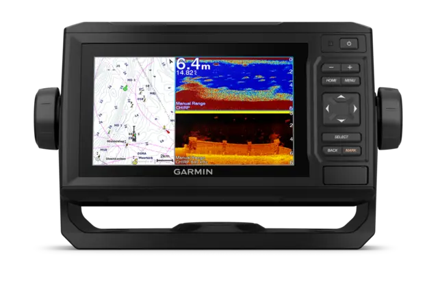 Garmin ECHOMAP™ UHD 62cv m/ GT24-TM-svinger 