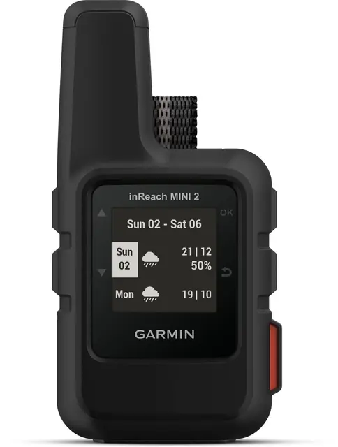 Garmin inReach® Mini 2 Sort Satellittkommunikasjonsenhet 