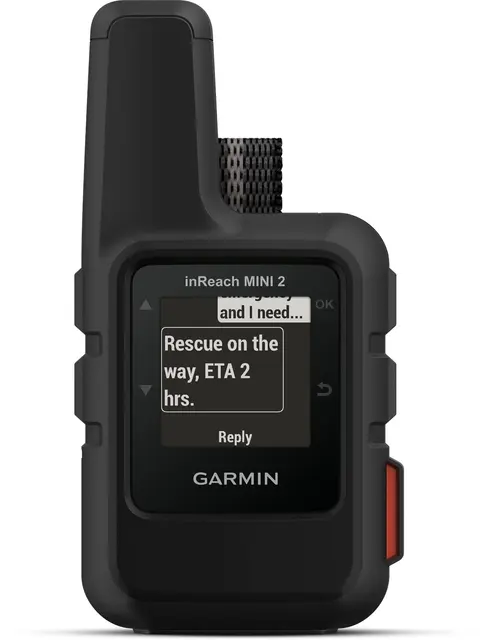 Garmin inReach® Mini 2 Sort Satellittkommunikasjonsenhet 